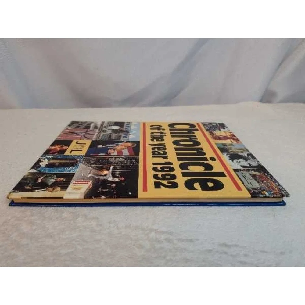 Chronicle of the Year 1992 Yearbook Photo Journal Hardcover Book